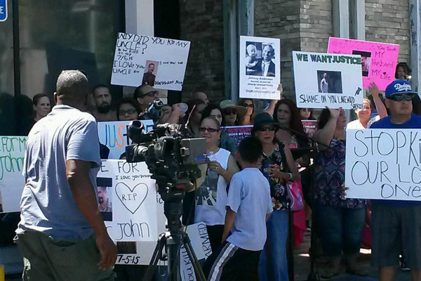 July 20, 2015 | Revolution Newspaper - Johnny Anderson, 42, murdered in cold blood by LA County Sheriffs. Johnny Was Known For His "Big Colgate Smile" and Ready To Help... Read more HERE 