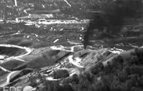 Infrared photo of Aliso Canyon gas leak
