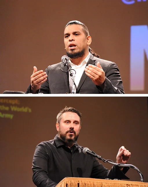 Immortal Technique and Jeremy Scahill