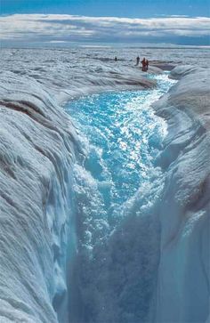 Greenland glaciers melting