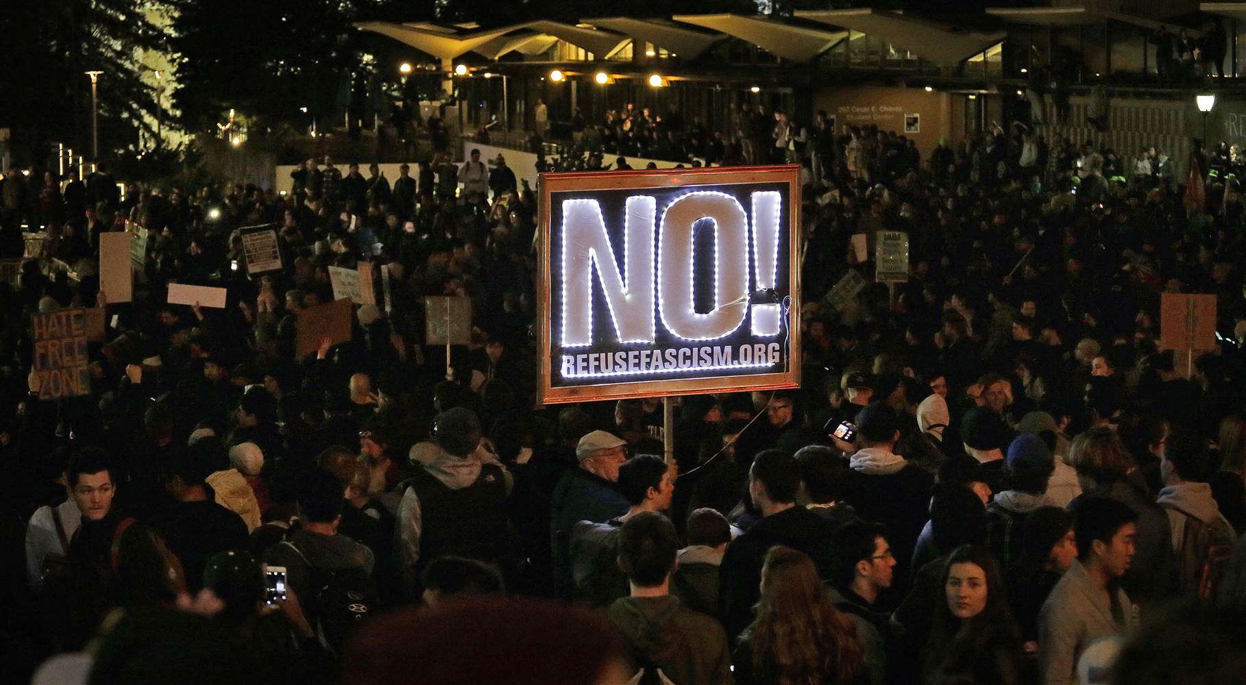 Shutting down an appearance by Nazi Milo Yiannopoulos