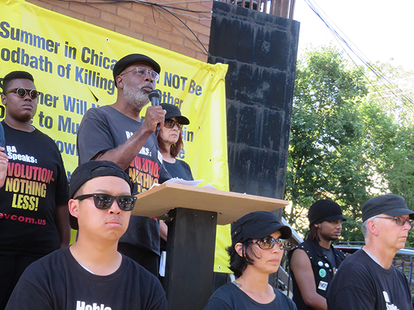 Carl Dix Speaking in Chicago