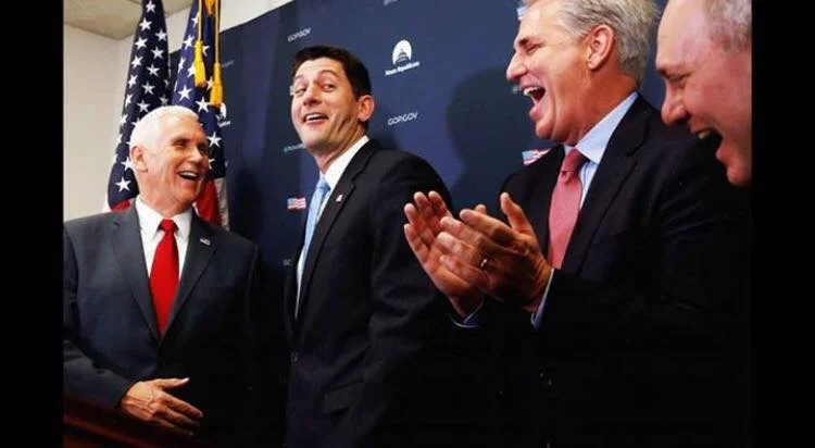 Fascists celebrate Tax Bill