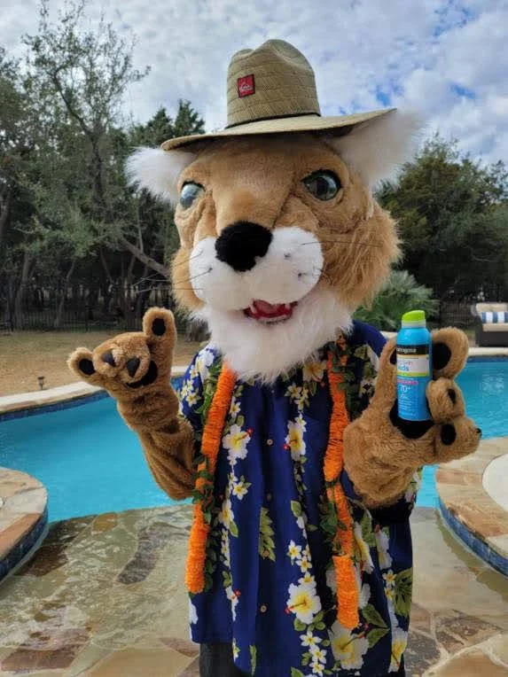    Me, as Wildcat Willie during themed photoshoots for an online magazine!   