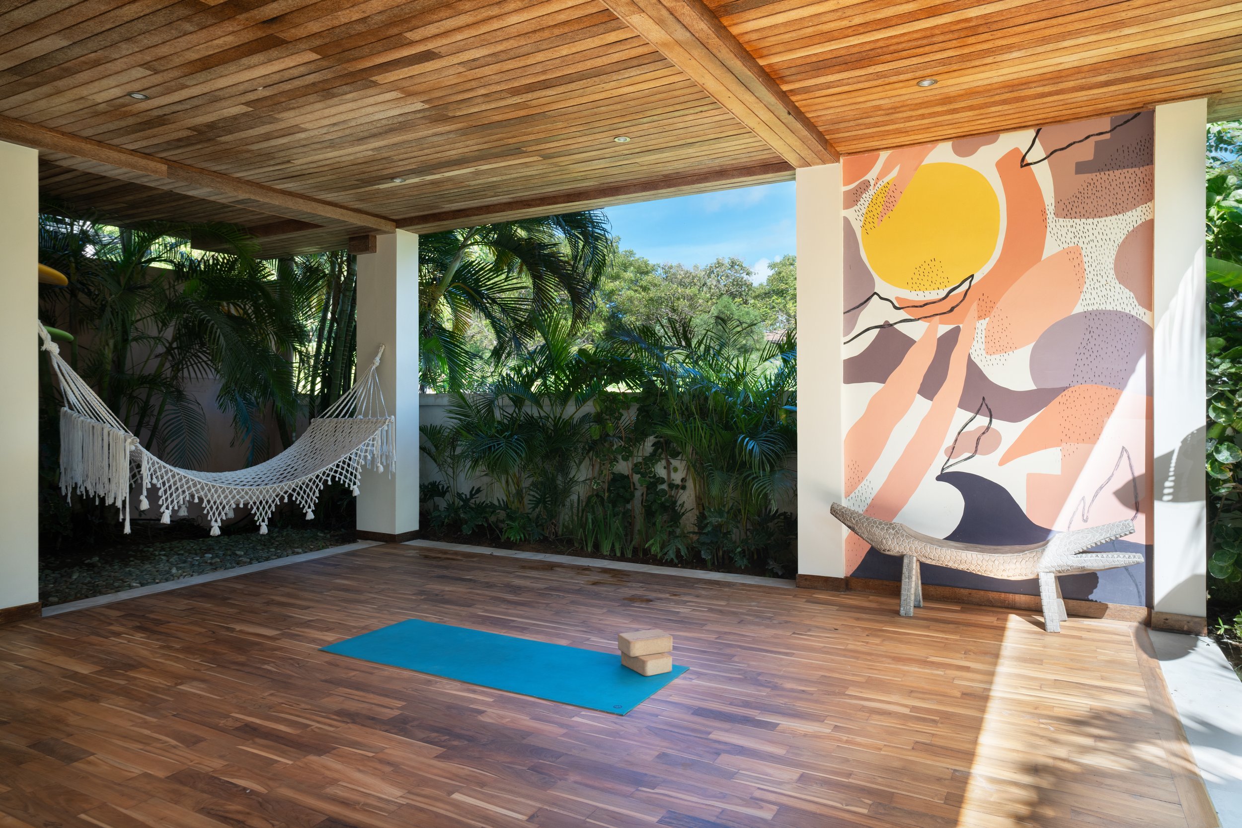 Yoga shala at Bali Kali Kubu