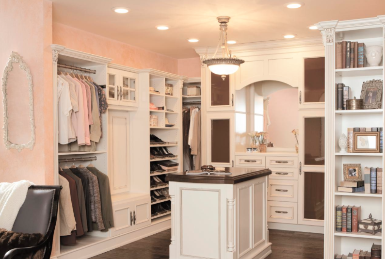 Envying this closet featured on HGTV