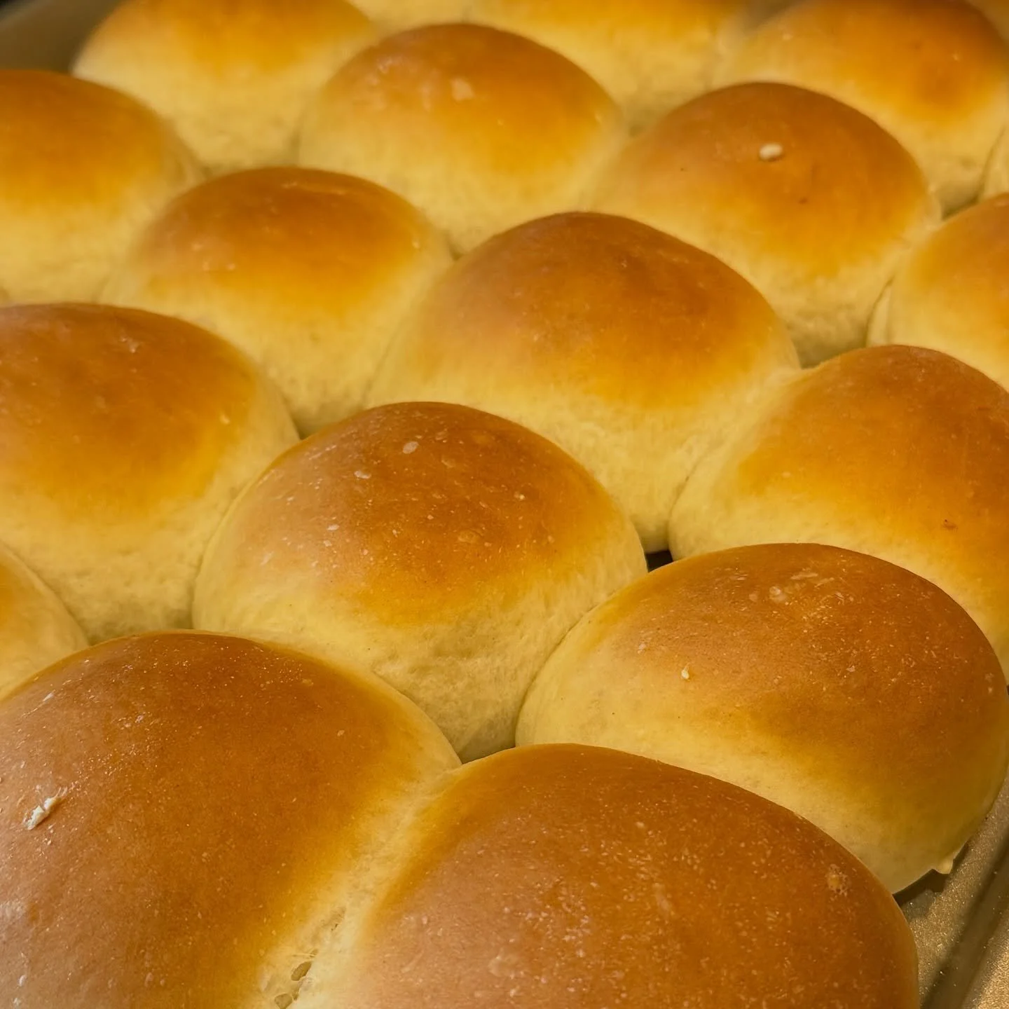 Made some rolls early this morning for our pot luck at work, Grandma&rsquo;s recipe&hellip;