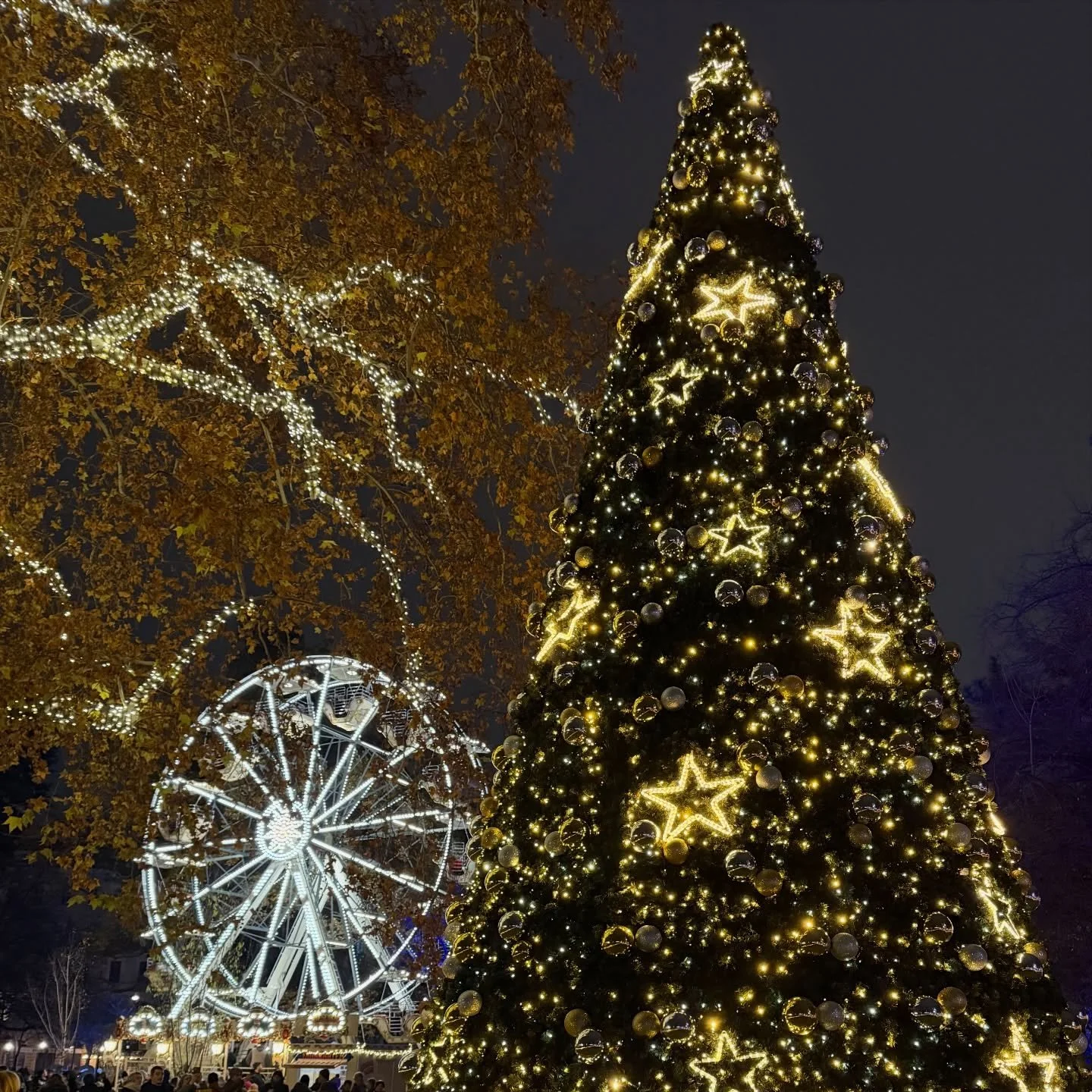 Christkindlmarkt in Vienna. #christmasmarket #vienna #austria