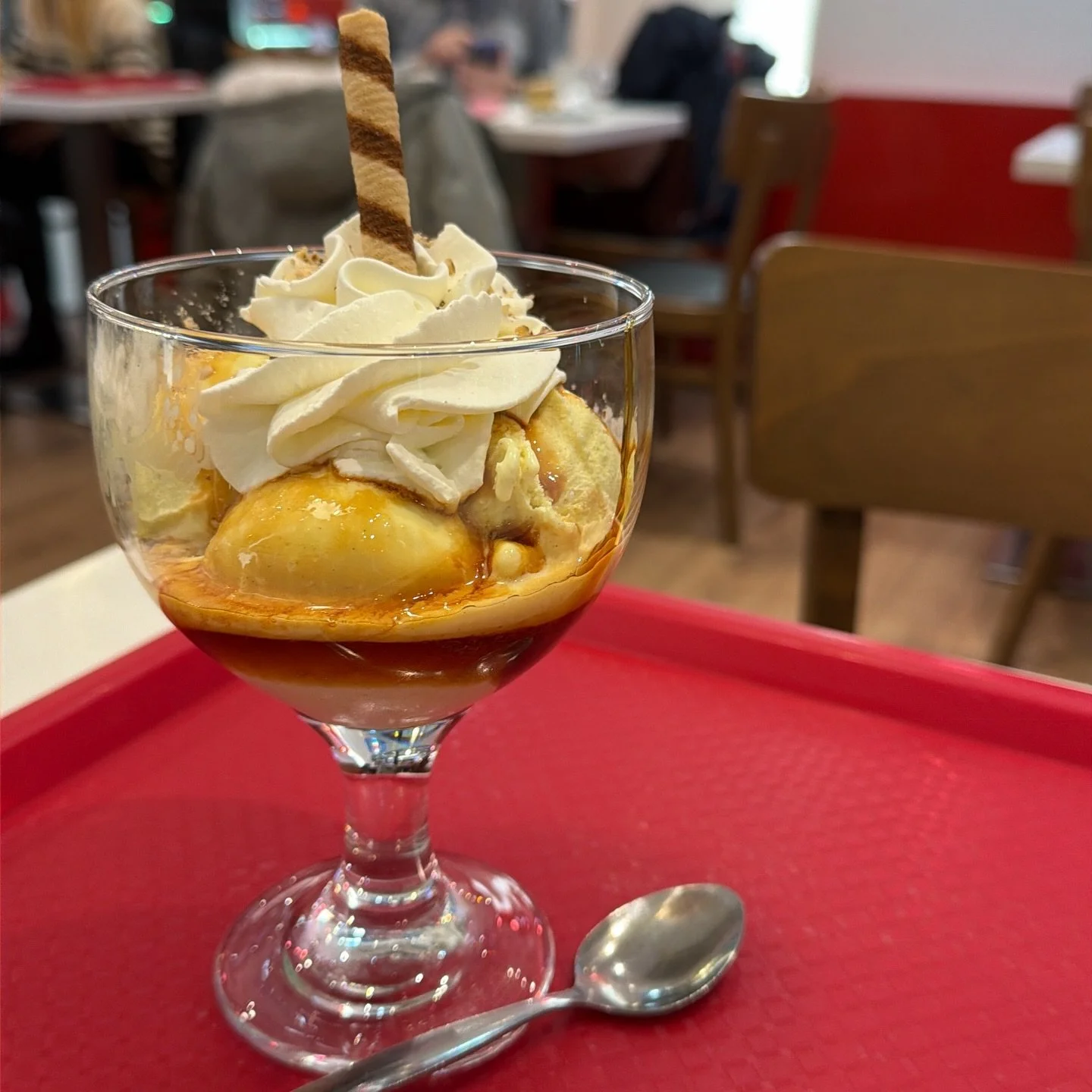 When your Rick Steves Audio Tour tells you to stop for ice cream, you stop for ice cream. #prague #ıcecream #czechia