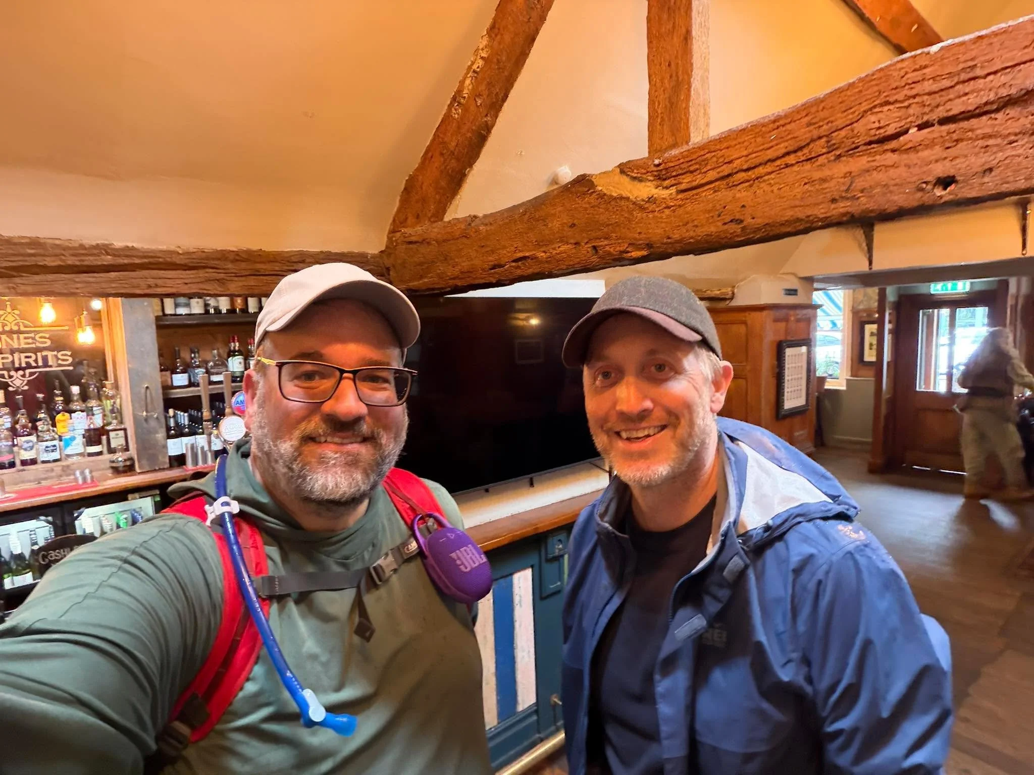 After ~65 miles in six days of walking, we have made it to Marlow.