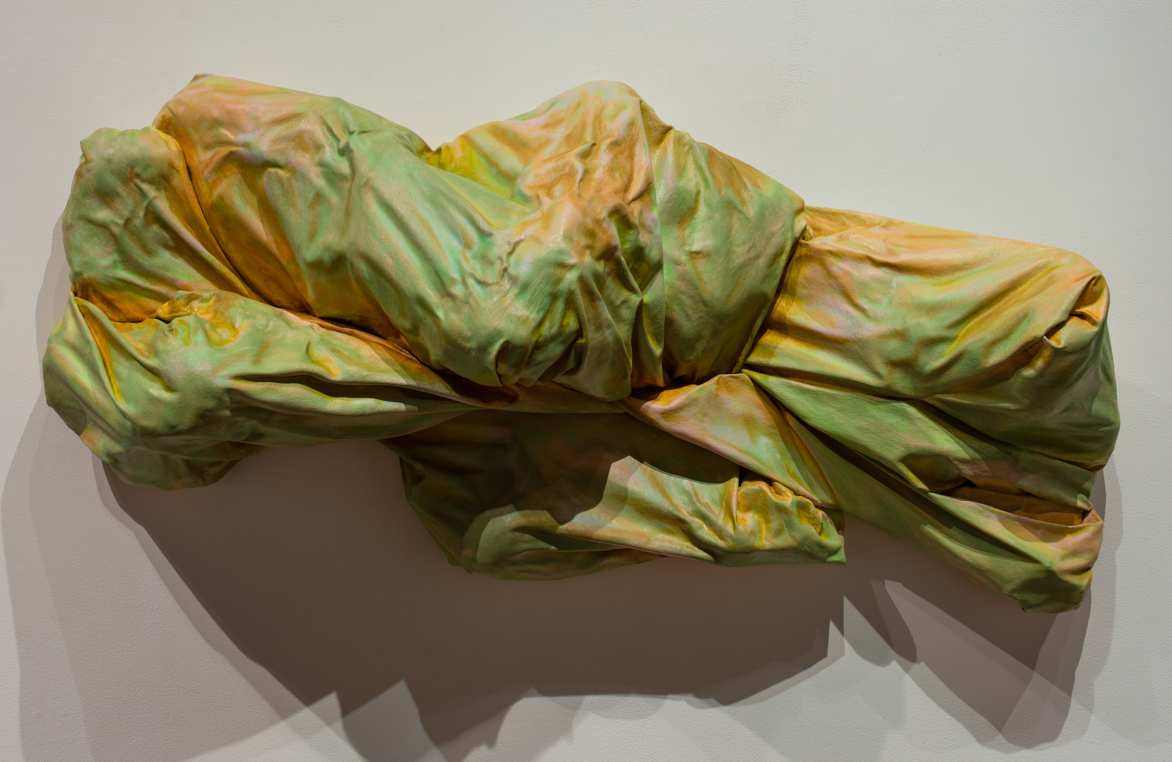 Tight / 2015 / oil on canvas / 24" x 51" x 14"