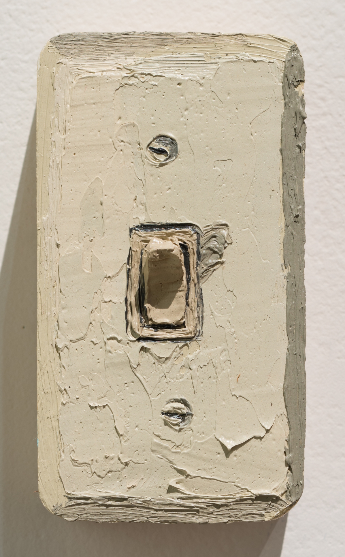 Light Switch I / 2014 / oil on panel / 4.5" x 2.5"