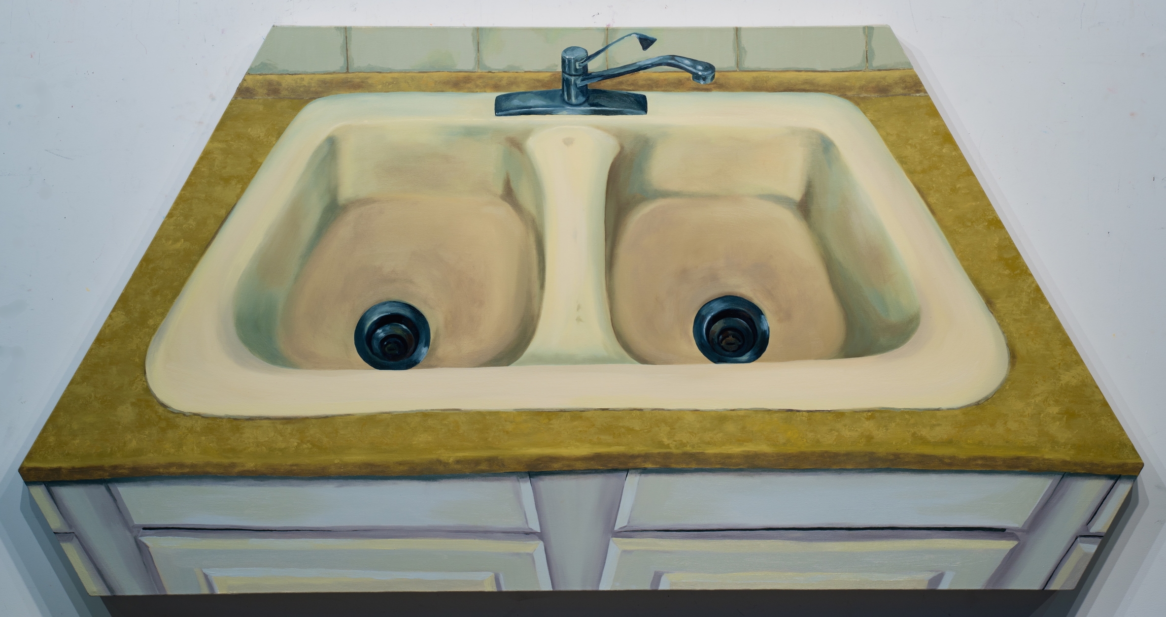 Kitchen Sink / 2014 / oil on canvas / 31" x 62"