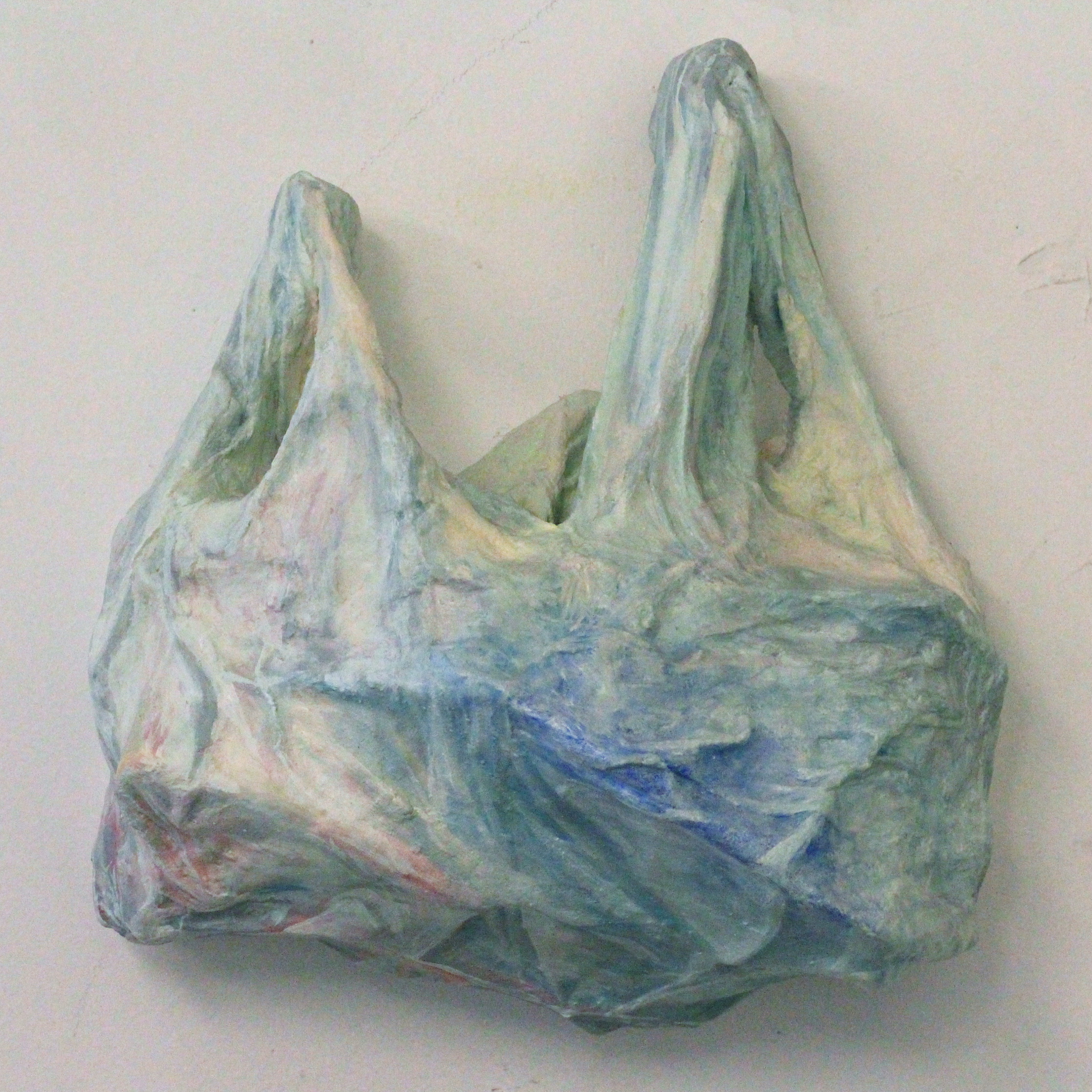 Grocery Bag / 2015 / oil on plaster