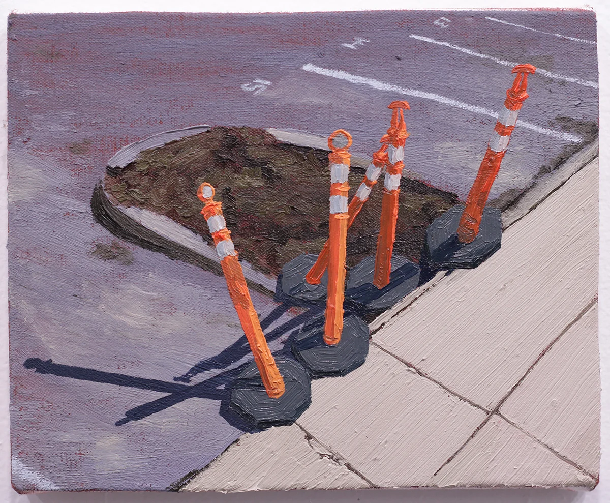 After the Party / 2017 / Oil on canvas / 8" x 10"