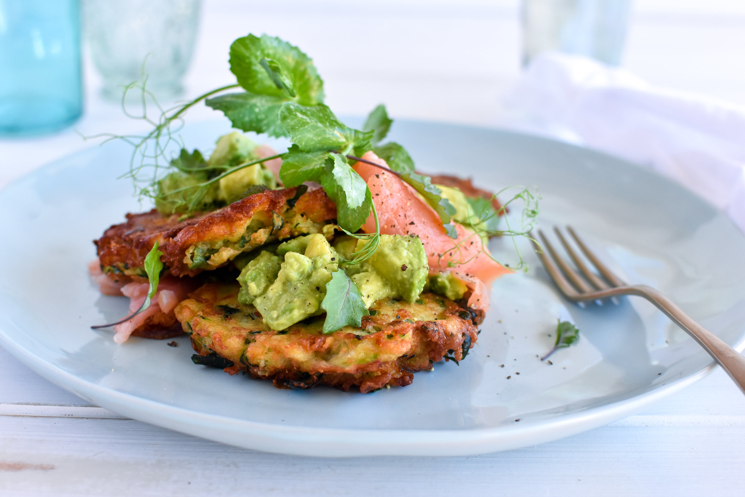 GREEN VEGGIE FRITTERS