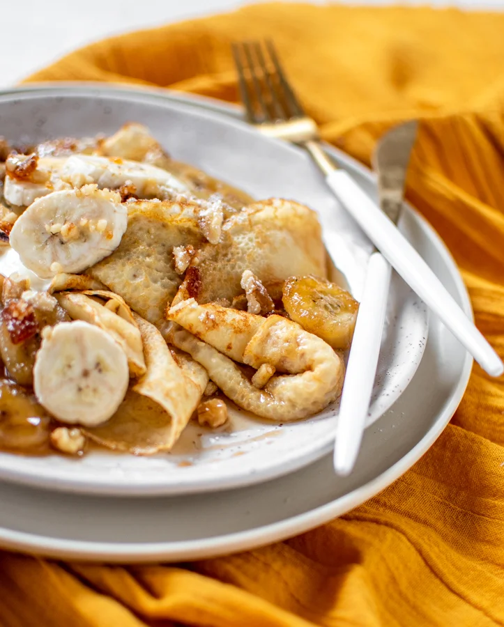 MAPLE BANANA CREPES
