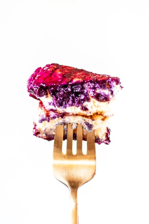 Fork, Pancake + Blueberry Sauce | Photography by Georgia Barnes