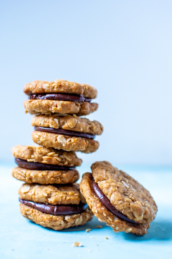 Anzac 'Kingston' Kisses | Recipe, food styling + photography by Georgia Barnes
