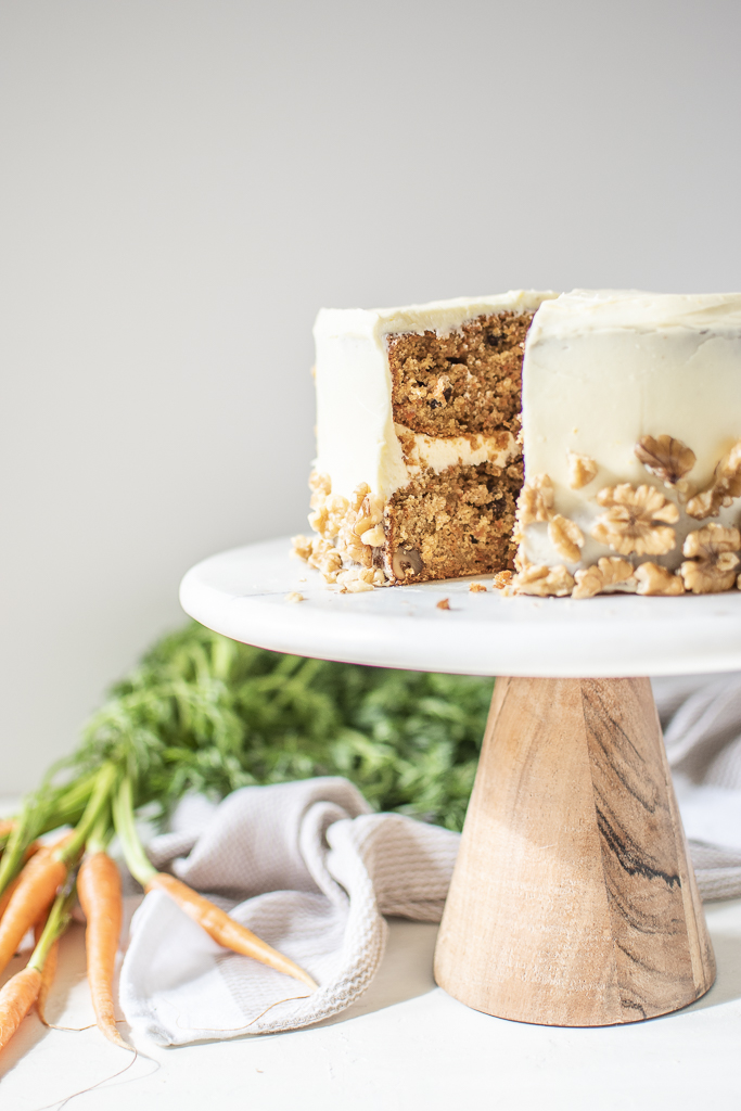 WHOLESOME ONE-BOWL CARROT CAKE