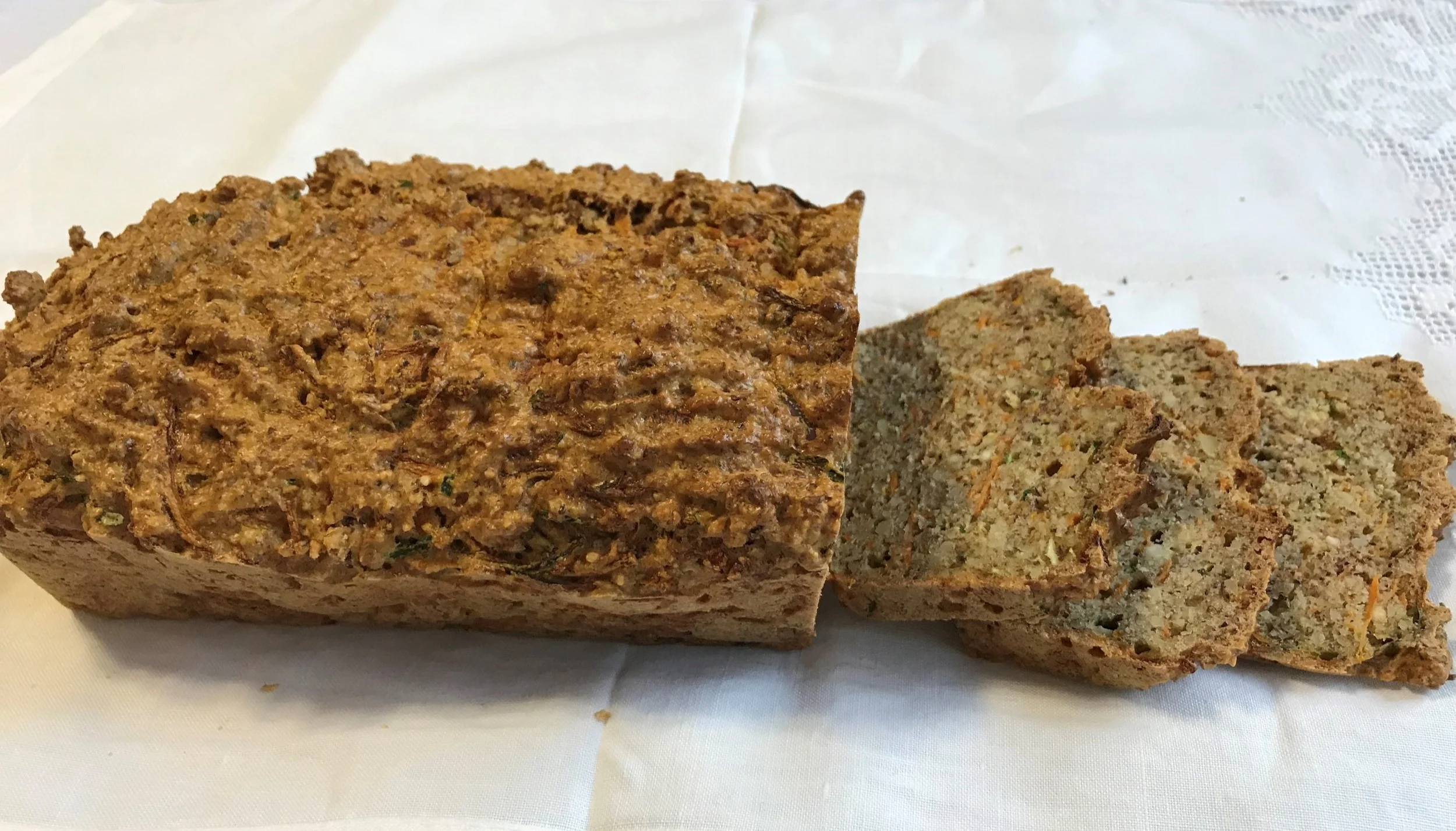 Paleo veggie bread