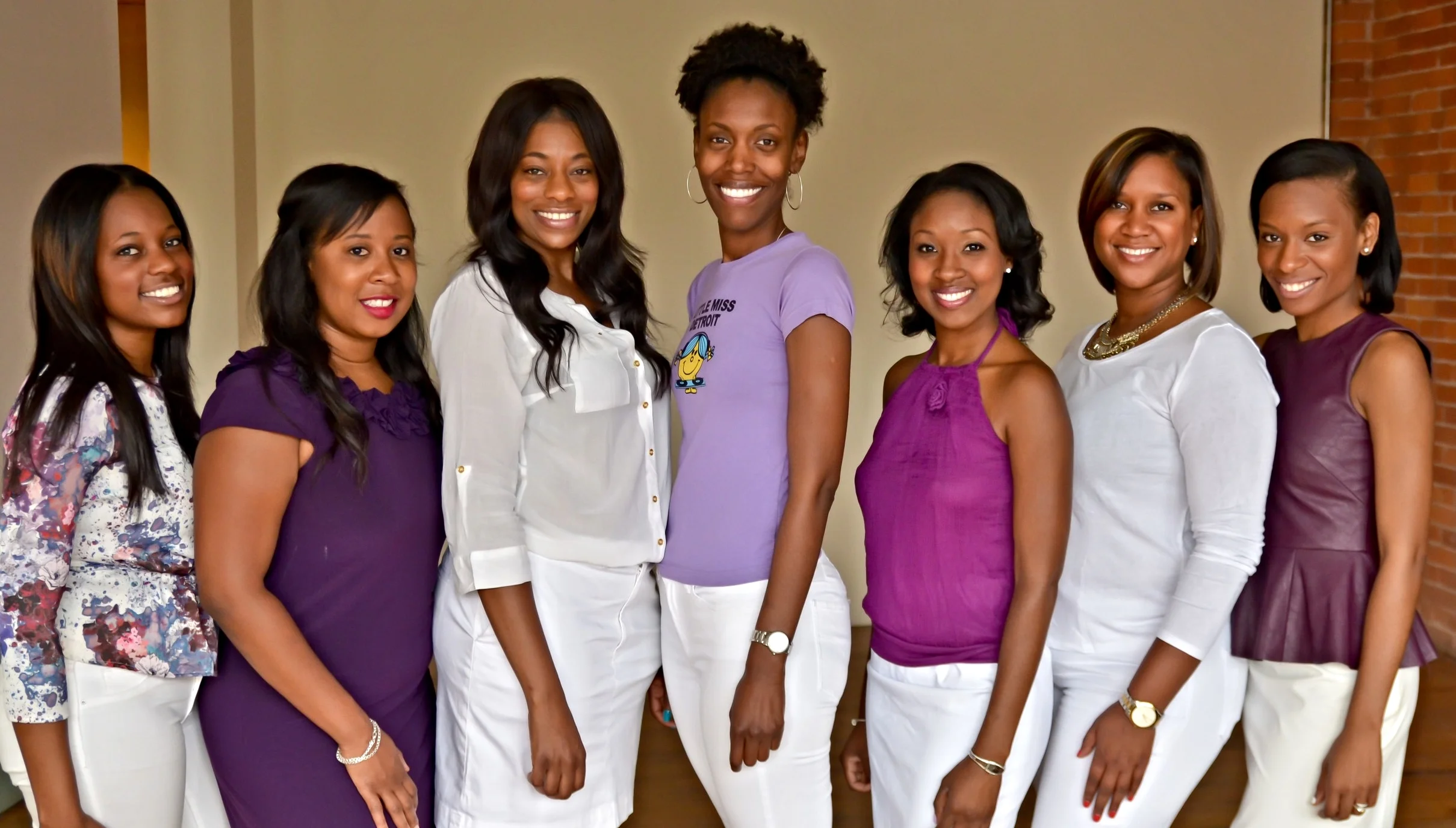 From left to right: Tonie Stovall - Founder, Jackie Palmer, Rana Stovall, Brittany Sanders, Melnevia Whaley, Dana Sellers, Whitney Lewis - Founder, Lindsie Boykin - Secretary (not pictured)