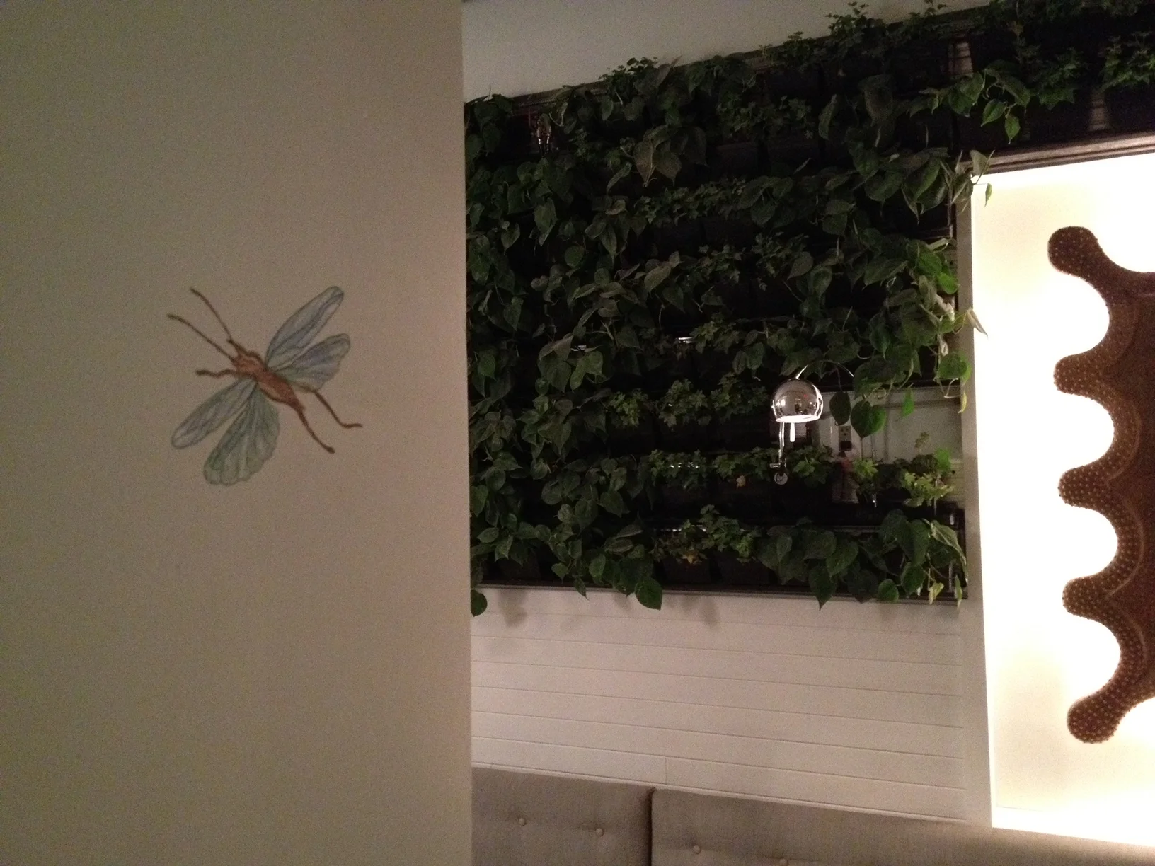 'secret detail' in front room