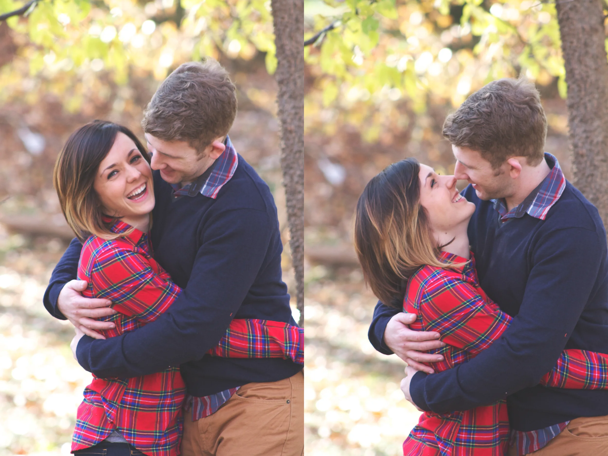 Jared + Katie || Brookeside Woodsy Engagement