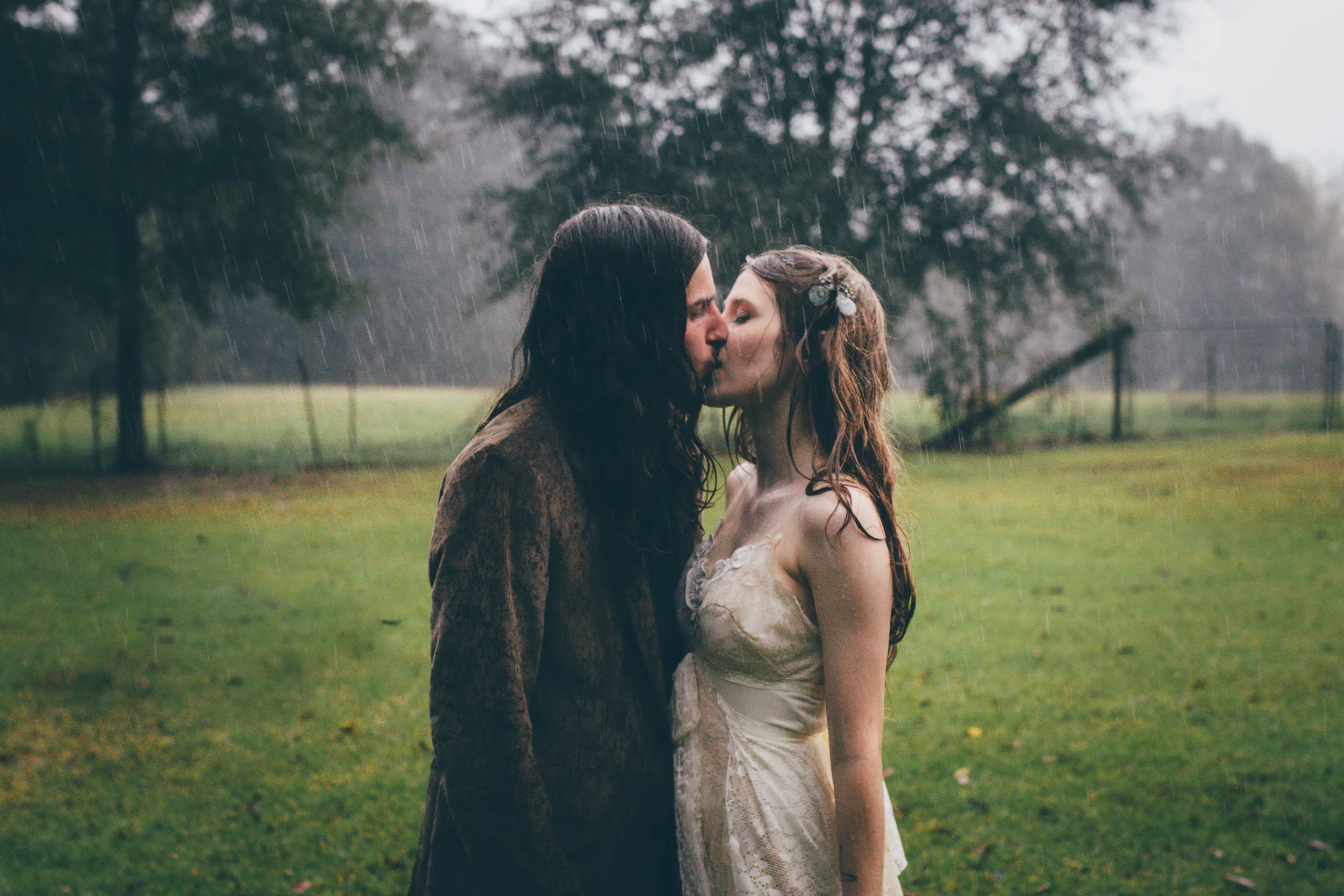 Madi + Josh | Rainy day wedding in French Settlement