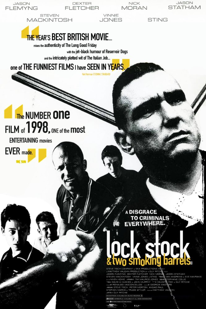 Lock, Stock and Two Smoking Barrels (1998) – Jason Flemyng, Jason Statham