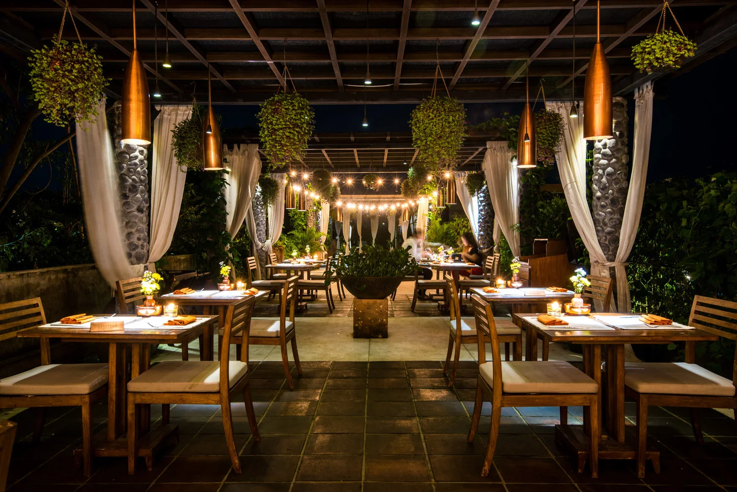 Rooftop Dining In Ubud Copper Kitchen Bar Rooftop