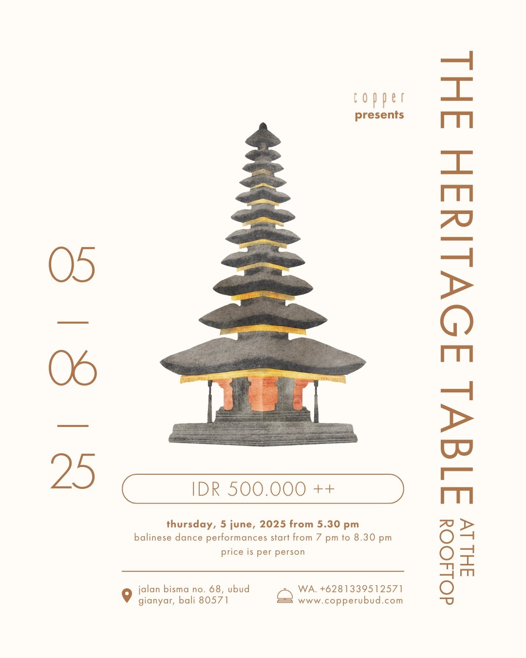 Experience The Heritage Table: A 3-Course Flavor Through Heritage

Delight in time-honored dishes like Beef Rendang and Ikan Bakar, each crafted with local spices and cultural flair. Finish with Pandanus Panna Cotta and jackfruit ice cream. A curated