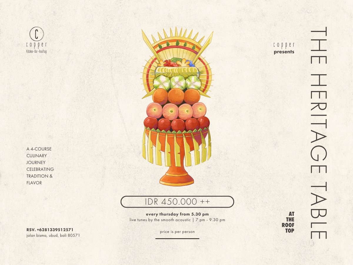 5 February - The Heritage Table