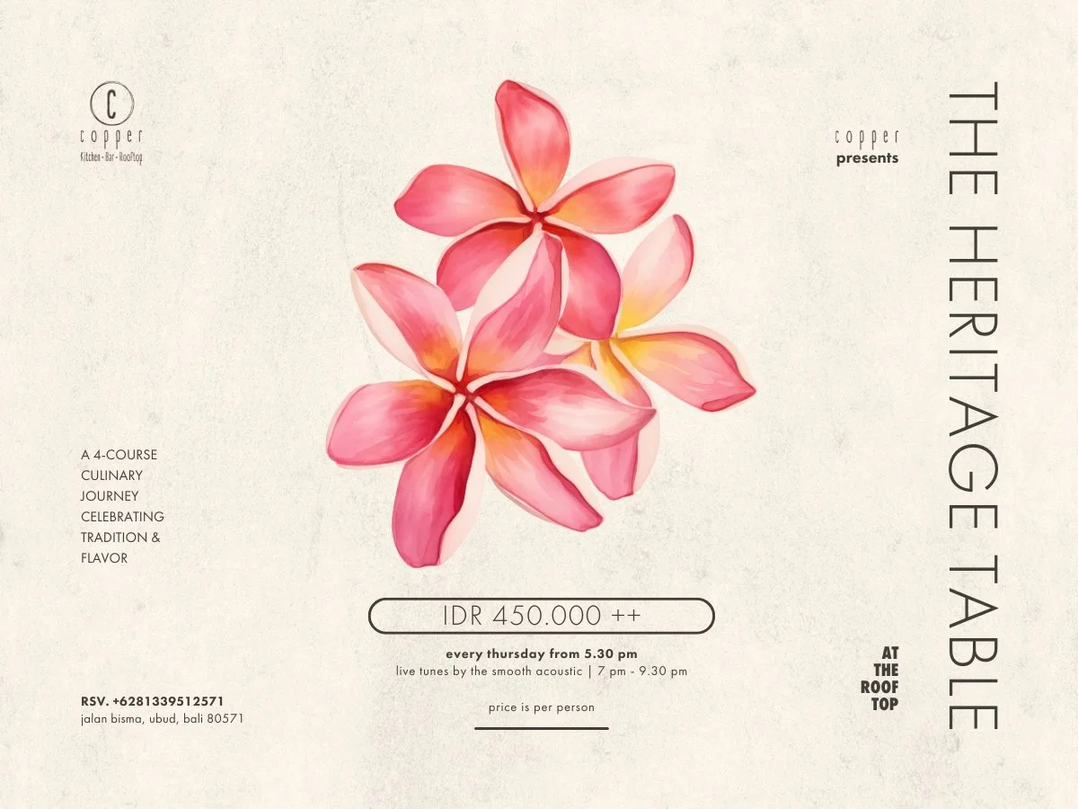 2 April - The Heritage Table