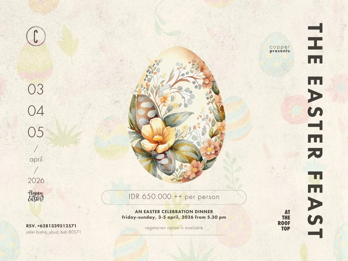 3-5 April - The Easter feast at Copper