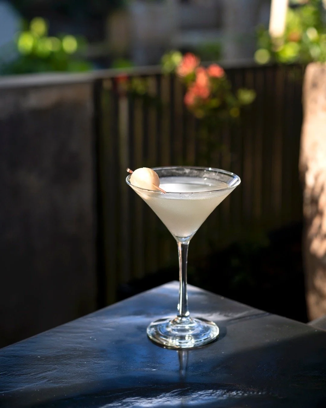 A martini with a tropical whisper. Vodka meets layers of lychee &mdash; liqueur, water, and syrup &mdash; for a silky, aromatic pour that&rsquo;s as crisp as the jungle breeze. 🍸🌿

LYCHEE
vodka, lychee liqueur, lychee water, lychee syrup
+ martinis