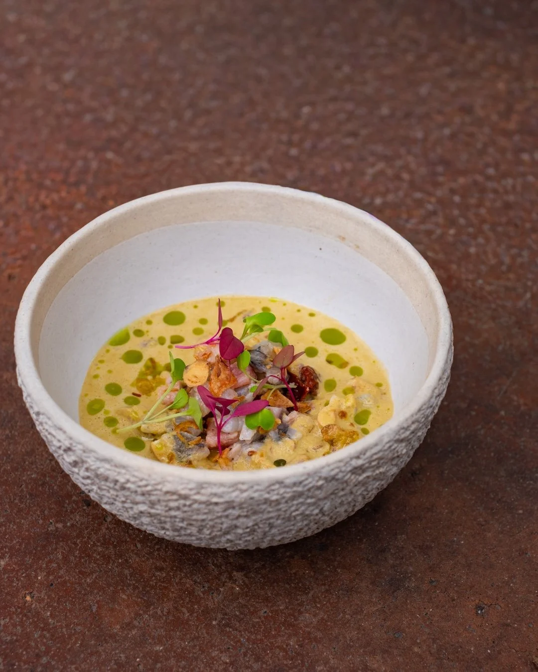 Bright, citrusy, and full of life. Mixed seafood brought together with a vibrant leche de tigre and sun-dried tomato. 🌊🍋 #UbudEats #APerfectBite 

CEVICHE MARISCO
mixed seafood, sun-dried tomato, leche de tigre
+ dinner starter

Book A Table
Call +