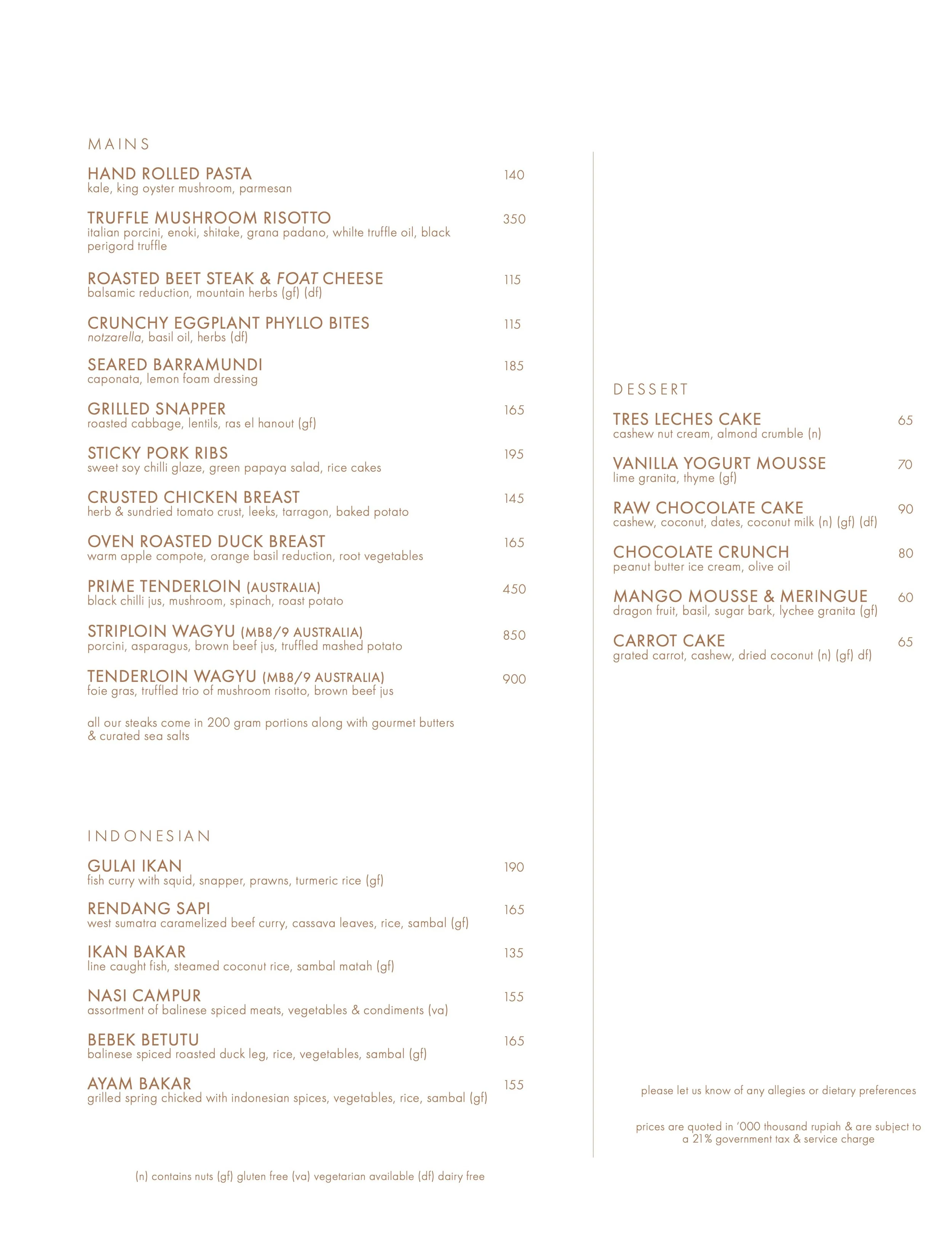 Copper Kitchen, Bar & Rooftop One of Ubud's Best Restaurants Dinner