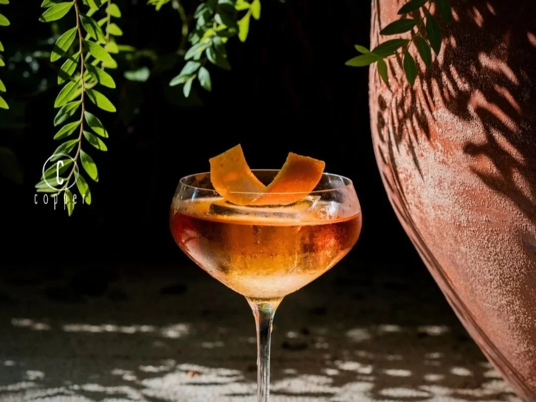 classic cocktail rob roy by copper ubud
