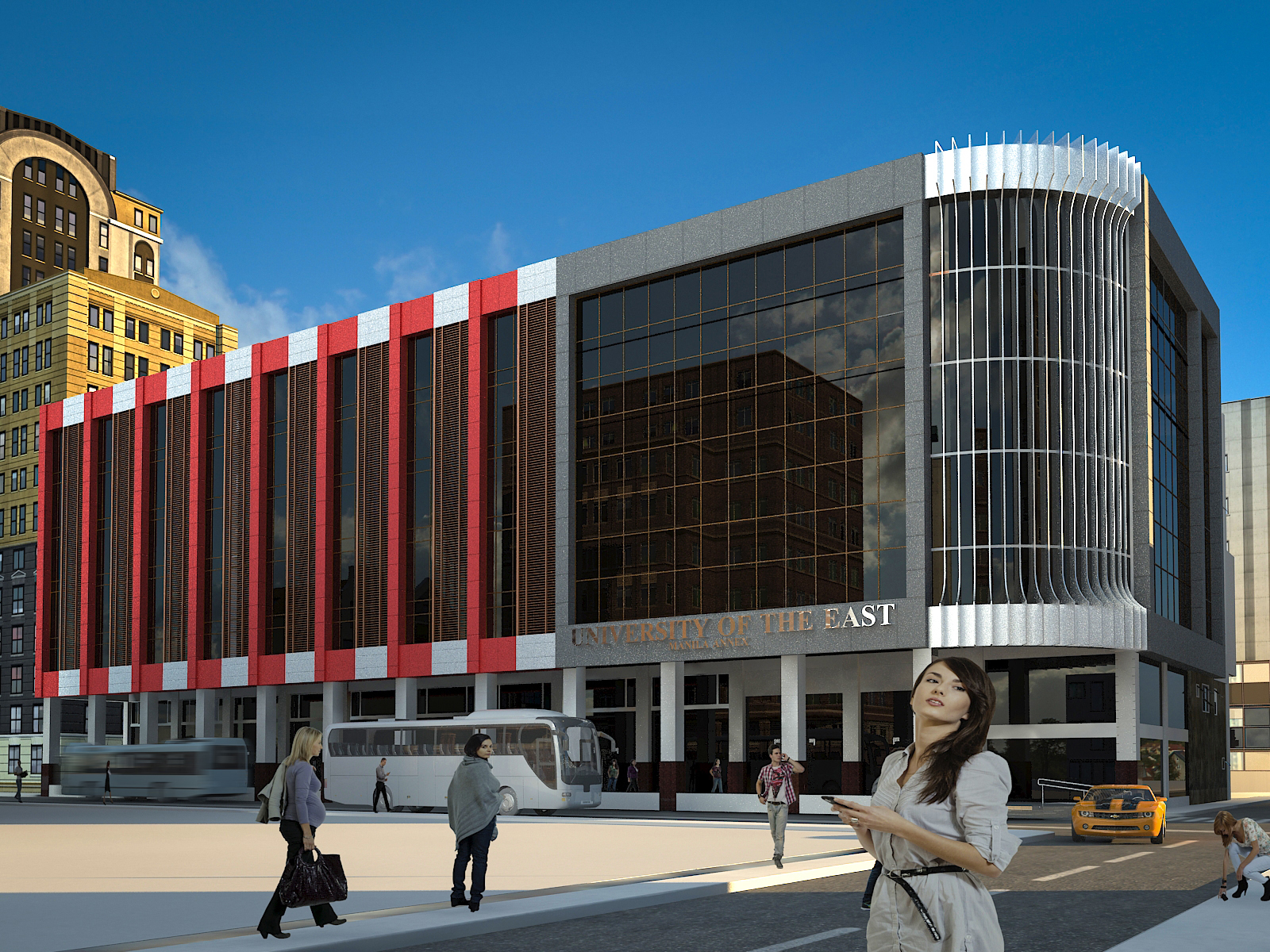 UE Manila Annex Building, College of Dentistry & Graduate School of Dentistry