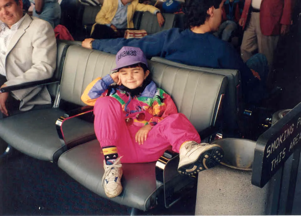 Looking cool at the airport
