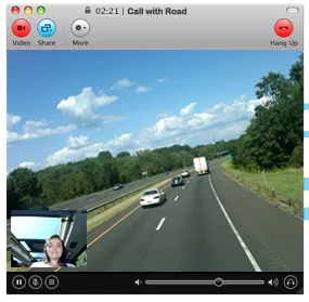 skype with road