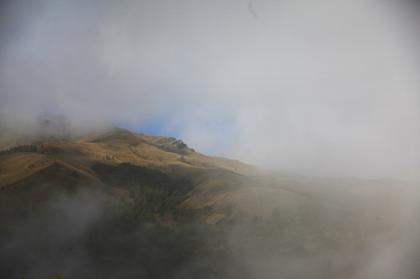 Ecuador, hills outside Cuenca
