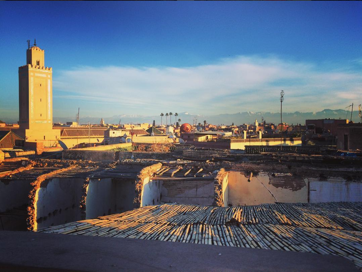 Marrakech from the rooftops