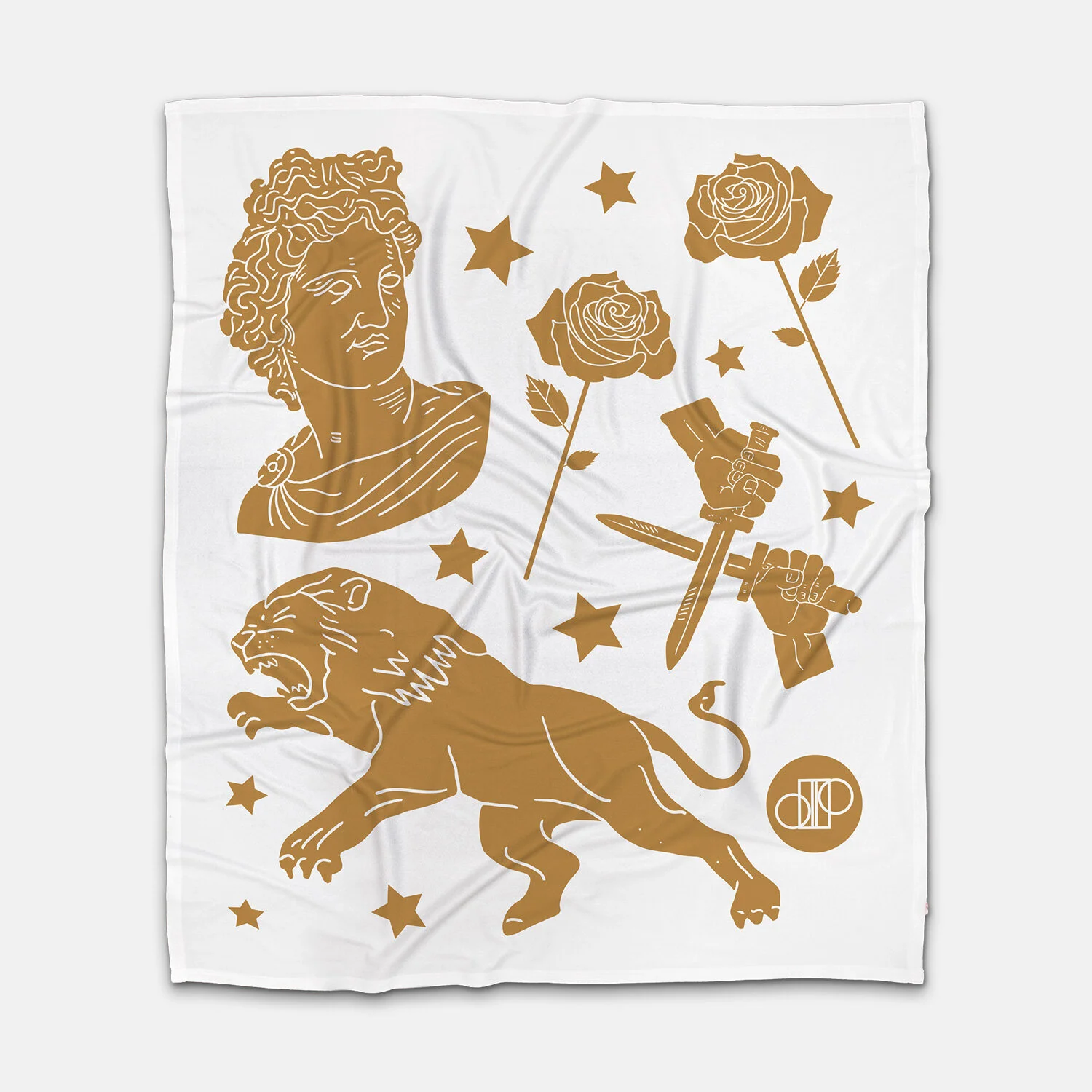 Delphic Throw Blankets