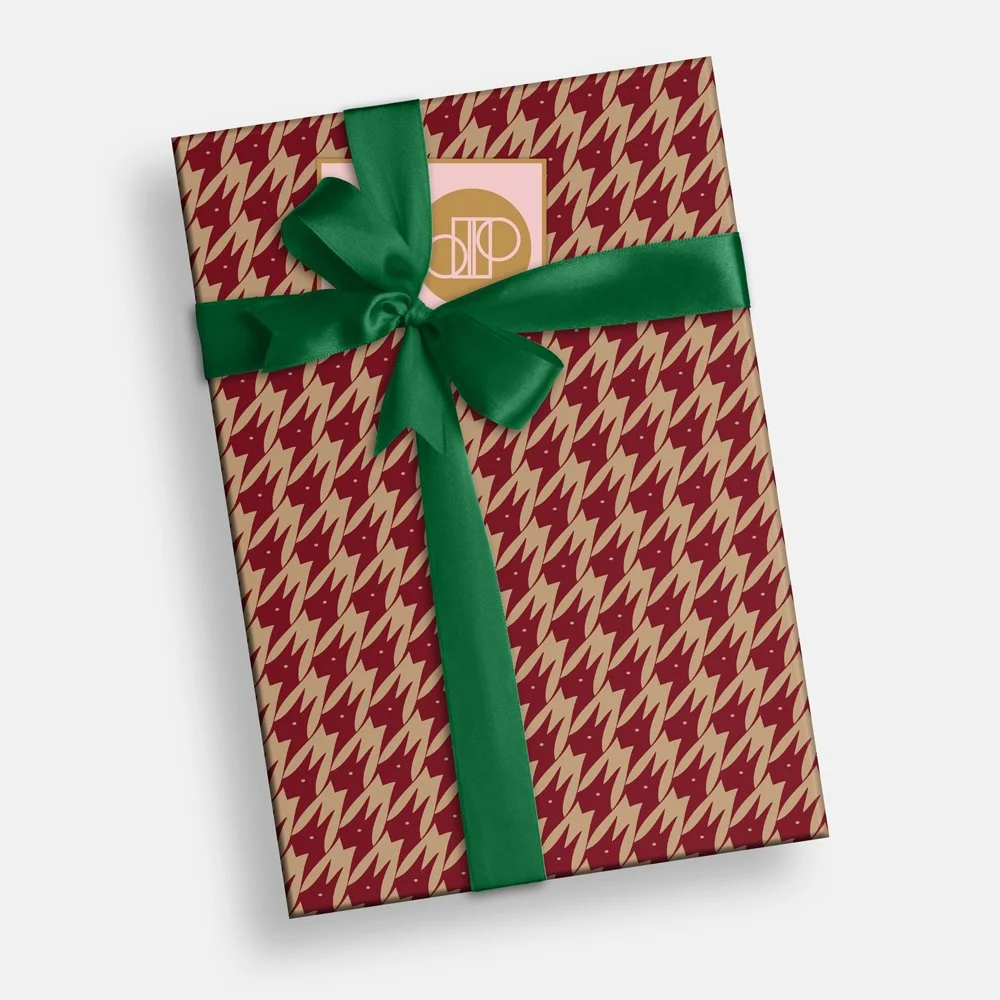 Scottish Wolfstooth Gift Wrapping Sheets