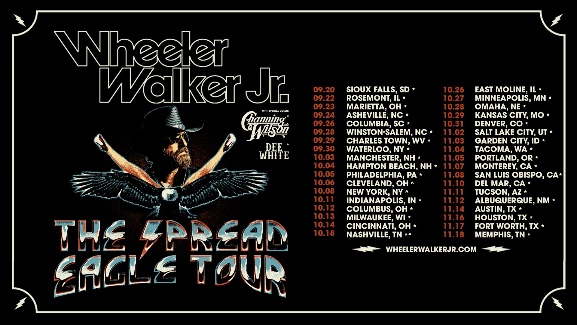 wheeler walker jr tour dates