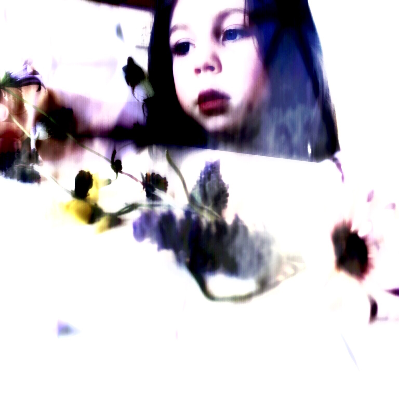 Freyja with a daisy chain