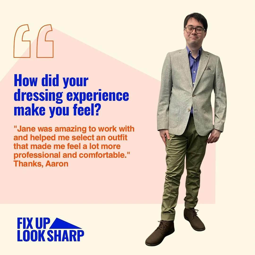 Another happy and well prepared job seeker on his way to impress an employer! All the best with your interview Aaron. #interviewstyling #firstimpressions #mana #confidence #intoemployment #onehunga