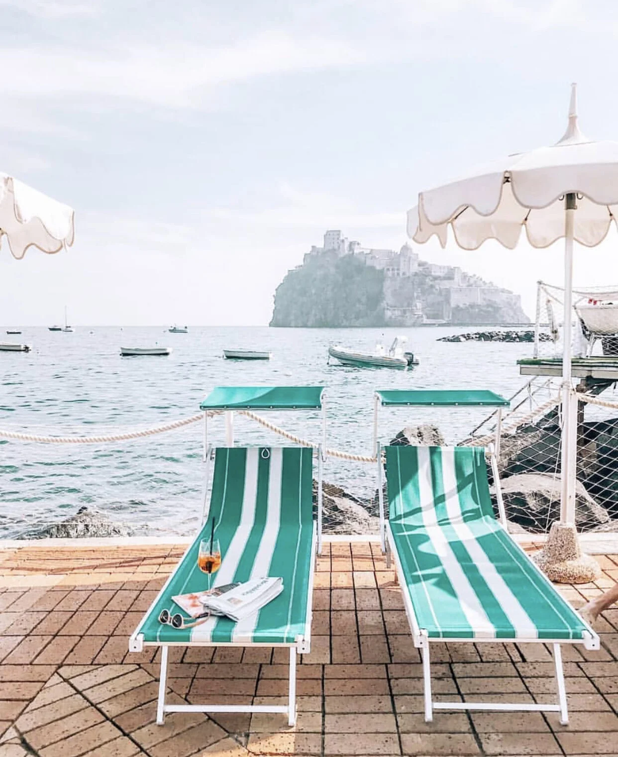 Ischia, Italy. Photo courtesy of Instagram user @ananewyork.